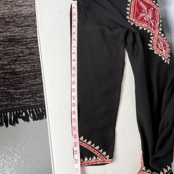 Tunic/dress, or beach/pool cover-up, black, viscose/cotton, XL. - Picture 13 of 15